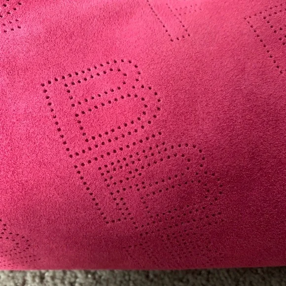 NWOT By Far Amber Perforated Bag - Picture 5 of 8